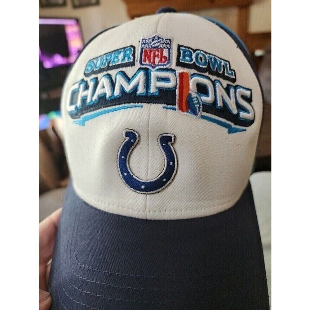 Indianapolis Colts Super Bowl XLI Champions NFL Hat Cap Adjustable NWOT